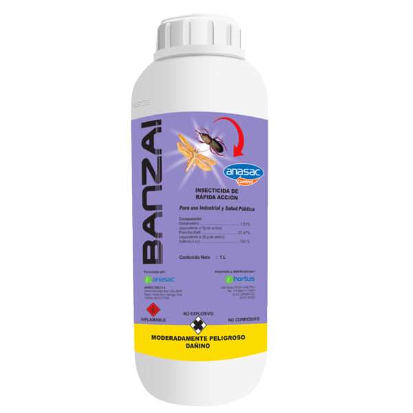 BANZAI INSECTICIDA E.C X  LITRO - DELTAMETRINA + PIRIMIFOS METIL