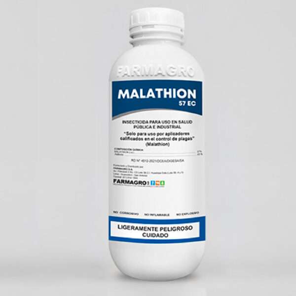 MALATHION 57% E.C X LITRO - INSECTICIDA ORGANOFOSFORADO