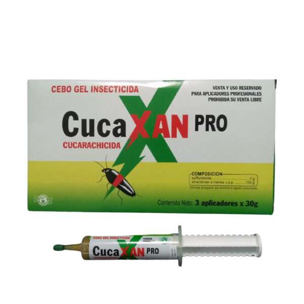 CUCAXAN X 30 GR ǀ GEL CUCARACHICIDA ǀ INSECTICIDA EN GEL - Imagen 2